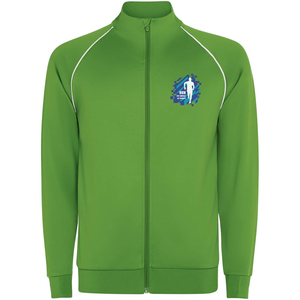 Valier herensweatshirt met doorlopende rits