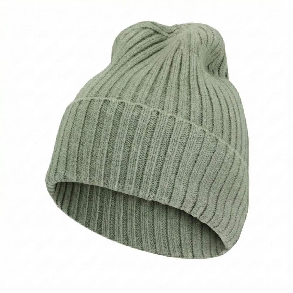 Nilton's Gebreide muts, 100% Merinowol - Light Jade (PMS 5783c) / Light Jade