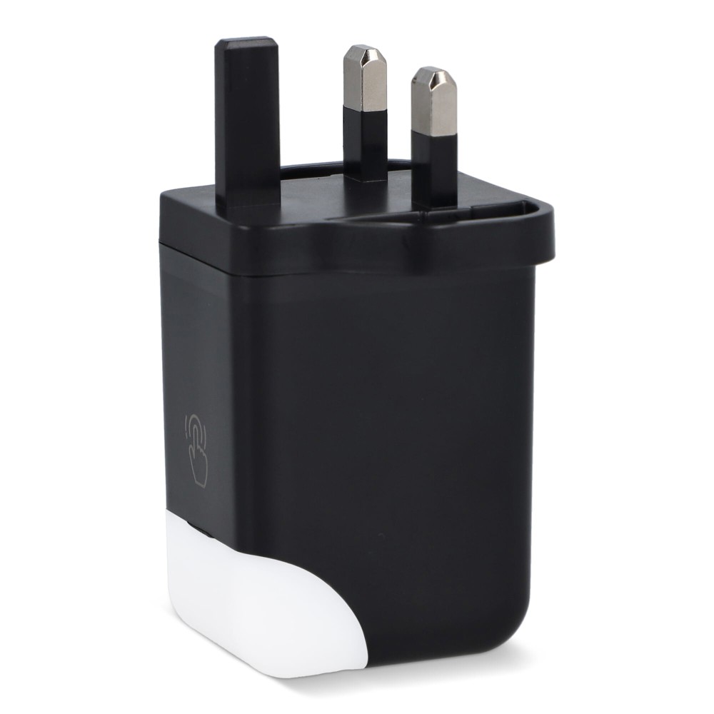 Xoopar ICE-G 65W GaN Adapter met UK Plug - Zwart