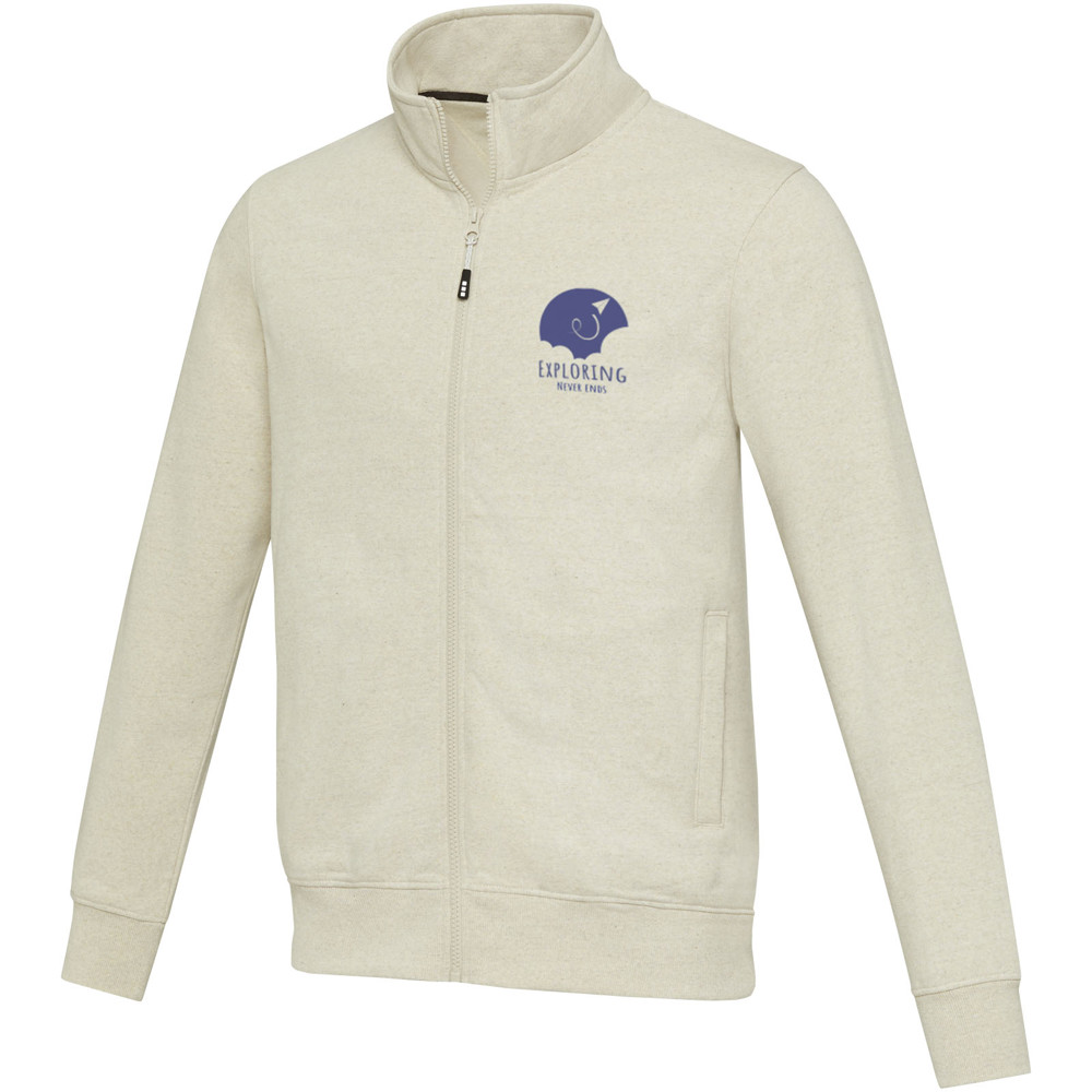 Galena 320 g/m² unisex Aware™ gerecyclede trui met volledige rits