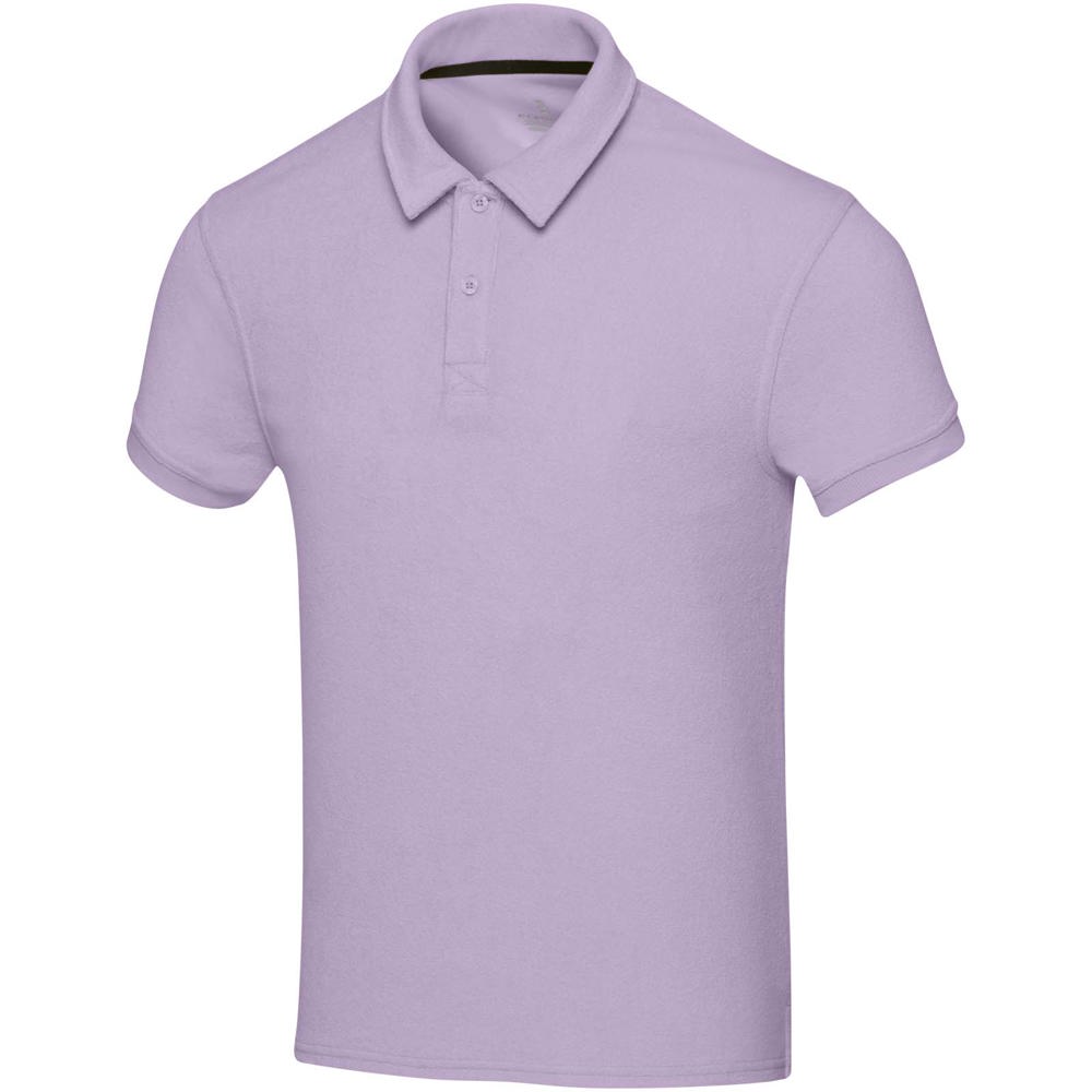 Akoya 230 g/m² gerecyclede terry unisex polo - Lila