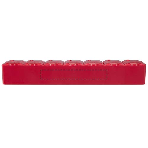 Dose 7 daagse organizer voor multivitaminen
