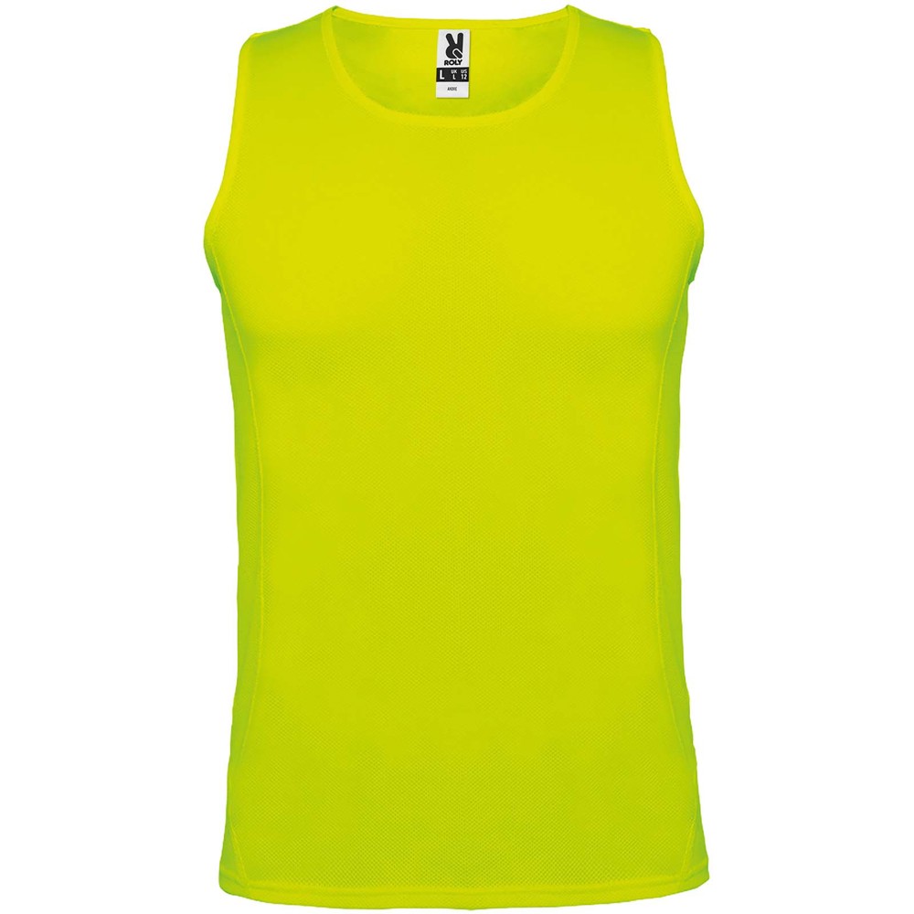 Andre 140 g/m² sporthemd voor heren - Fluorgeel