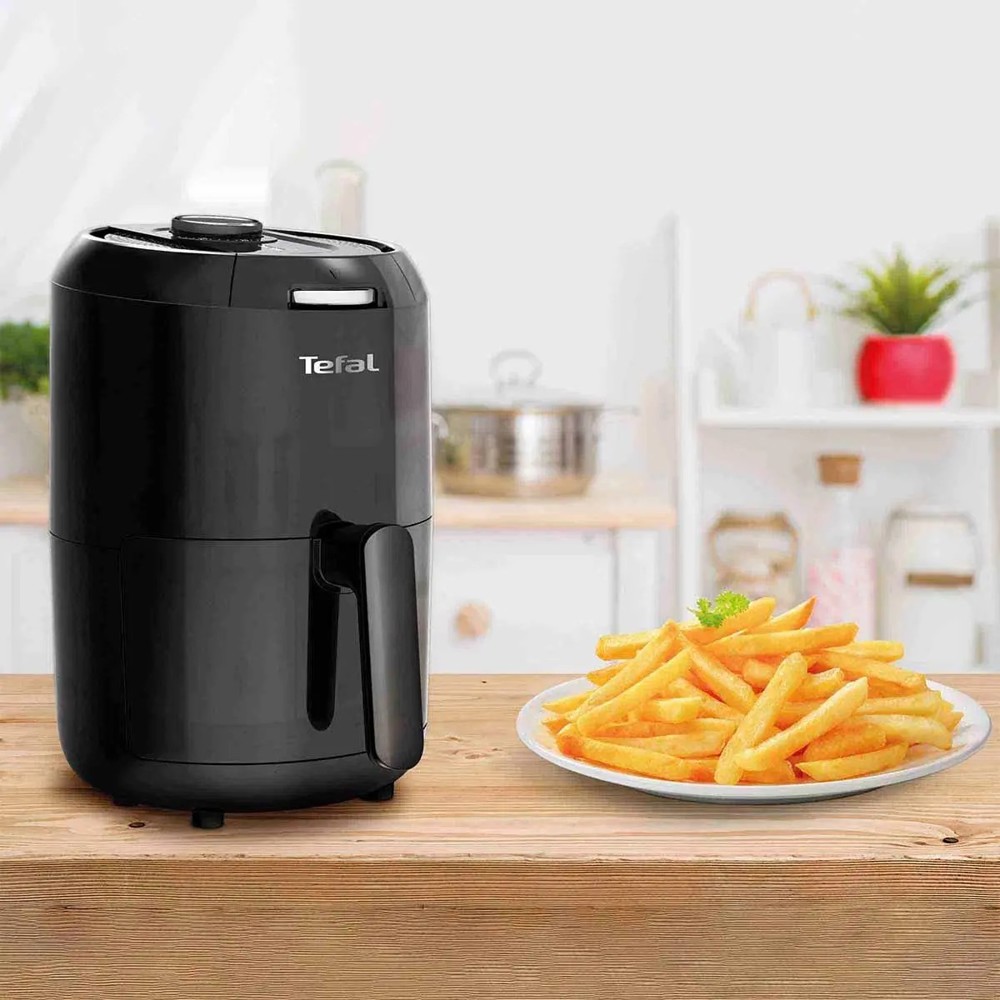 Tefal Easy Fry Compact- Zwart