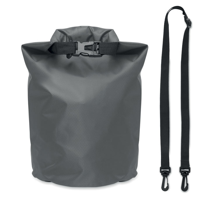 BOLSAIBLE + - Waterdichte tas 210T RPET 5L - Steengrijs