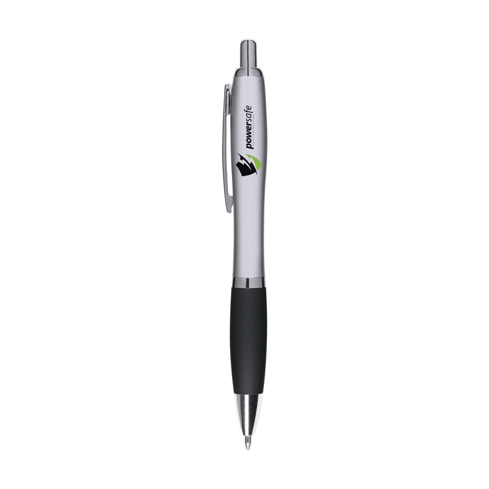 Athos Silver pennen - zwart (± PMS Black)