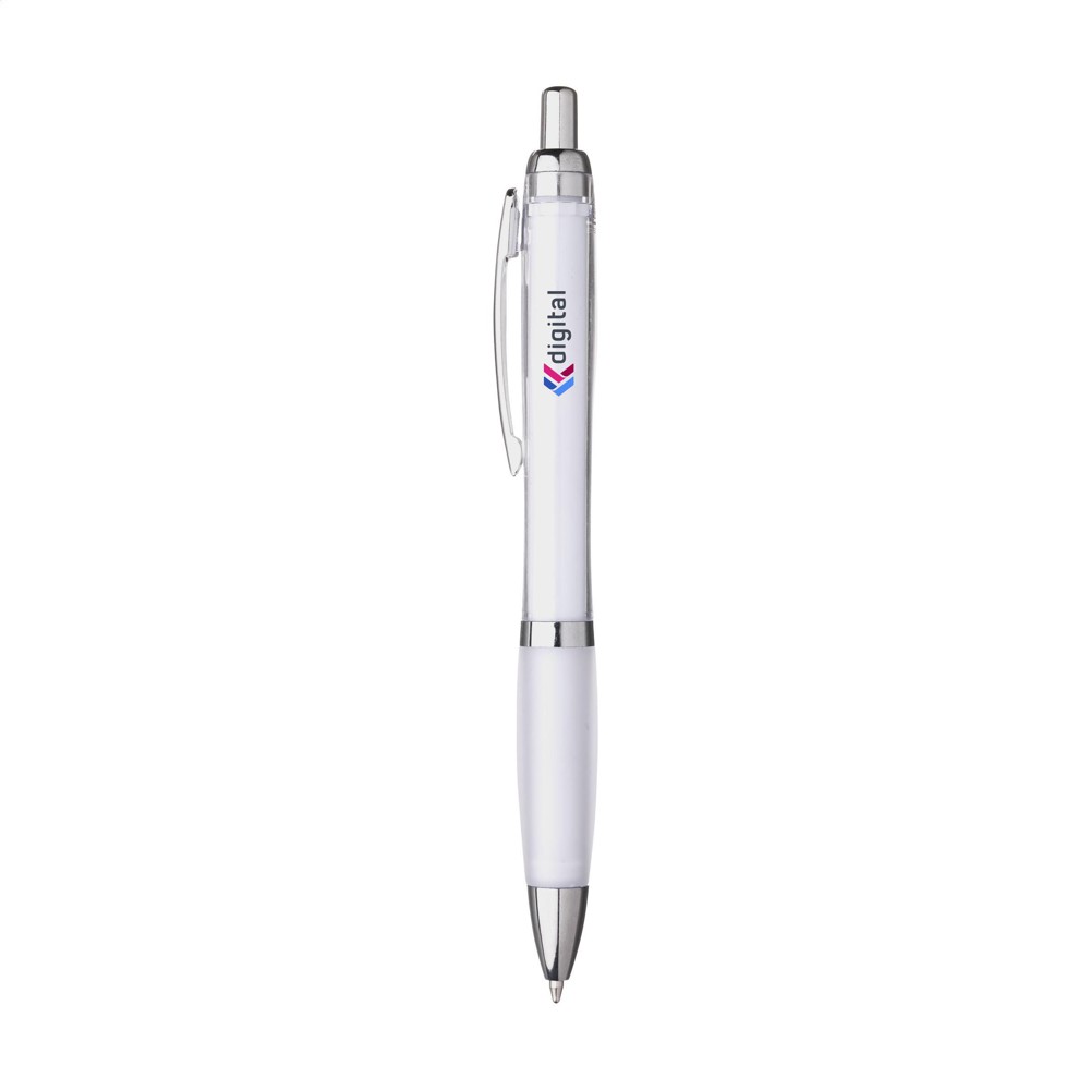 Athos Solid RCS Recycled ABS pennen - wit