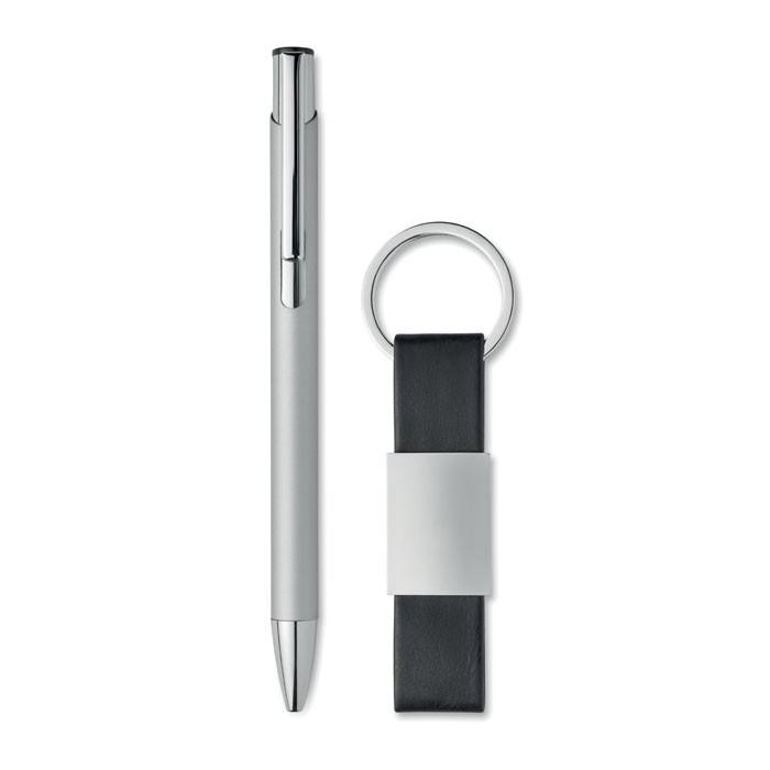 ESCRI SET - Balpen en sleutelhangerset PU
