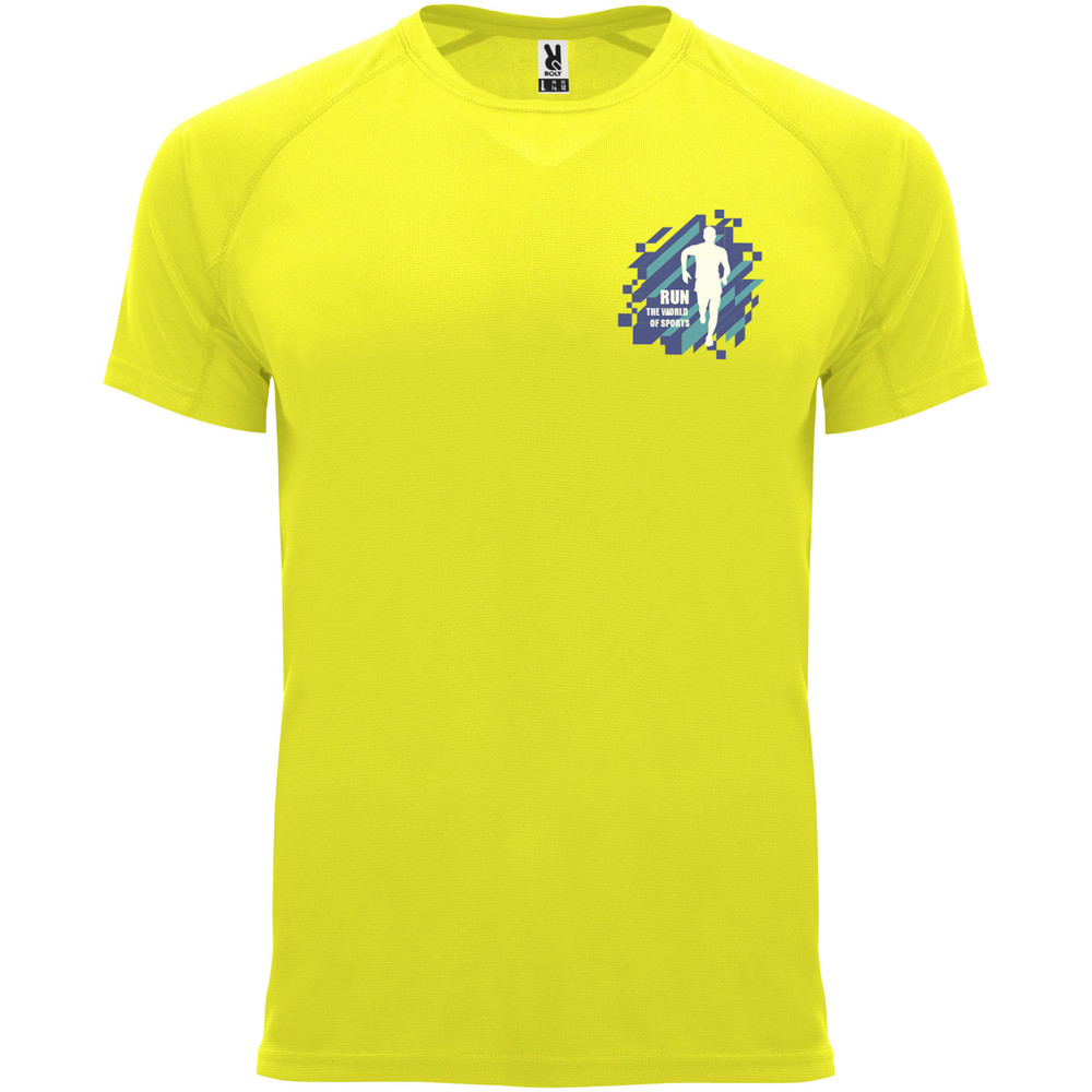 Bahrain 135 g/m² sportshirt met korte mouwen voor heren