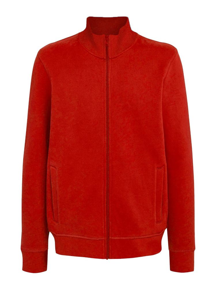 BS Harlem full zip sweater, 280 gr/m² - Rood (PMS 186c)