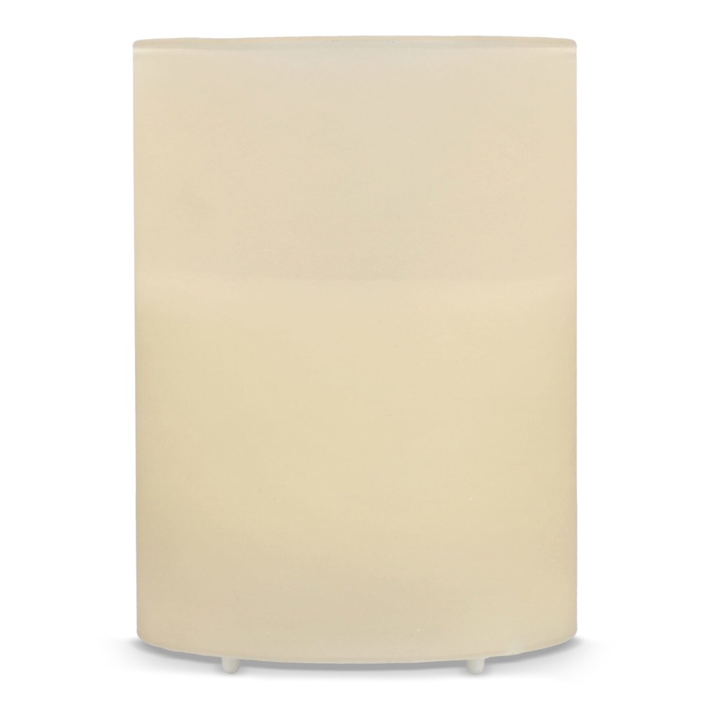 Nyelle oplaadbare LED Wax kaars in glas