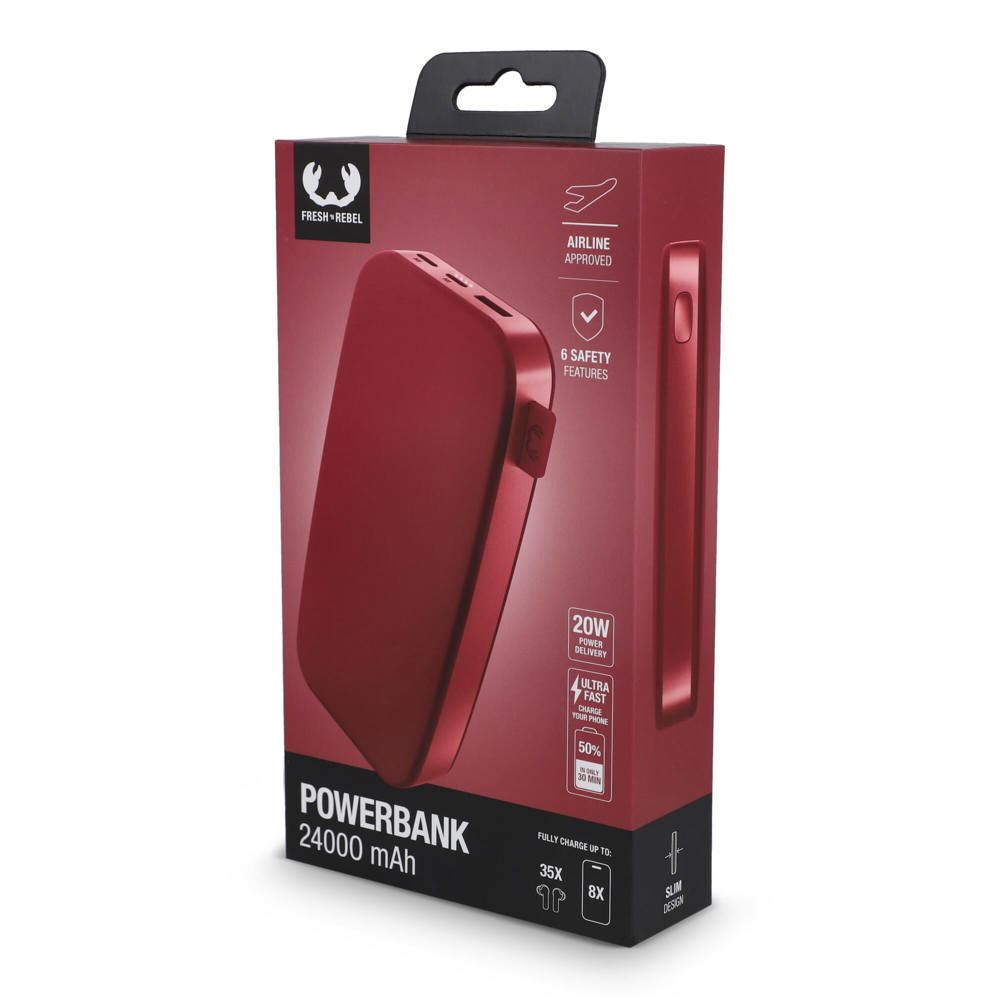 2PB24100 I Fresh 'n Rebel USB-C Powerbank 24000mAh