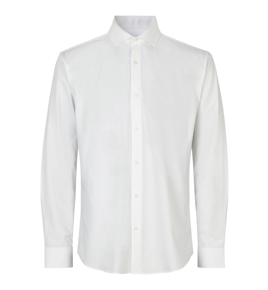 SEVEN SEAS Hybrid shirt | modern - Wit (C-001)