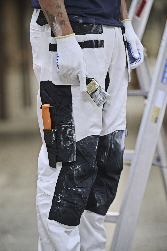 Jobman - 2129 Painters' Trousers HP Wit/Zwart C60