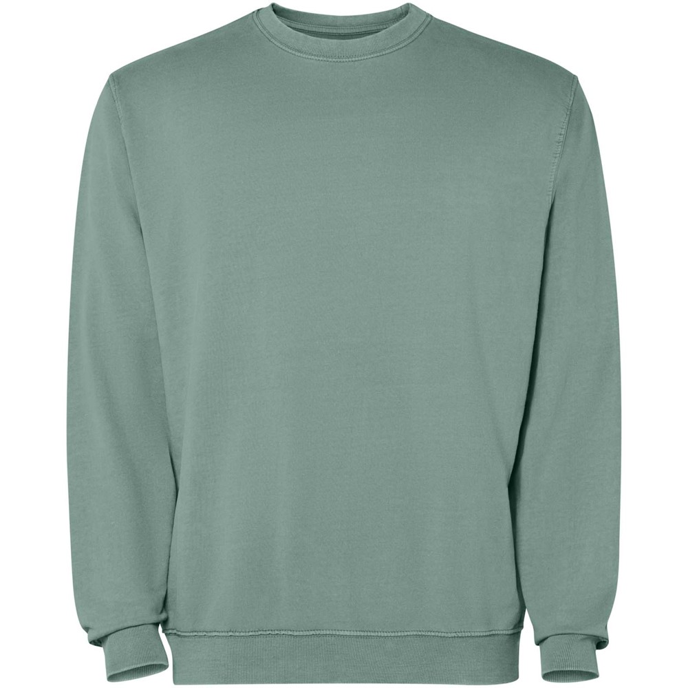 Jaya 250 g/m² unisex trui met ronde hals - Donkergroen