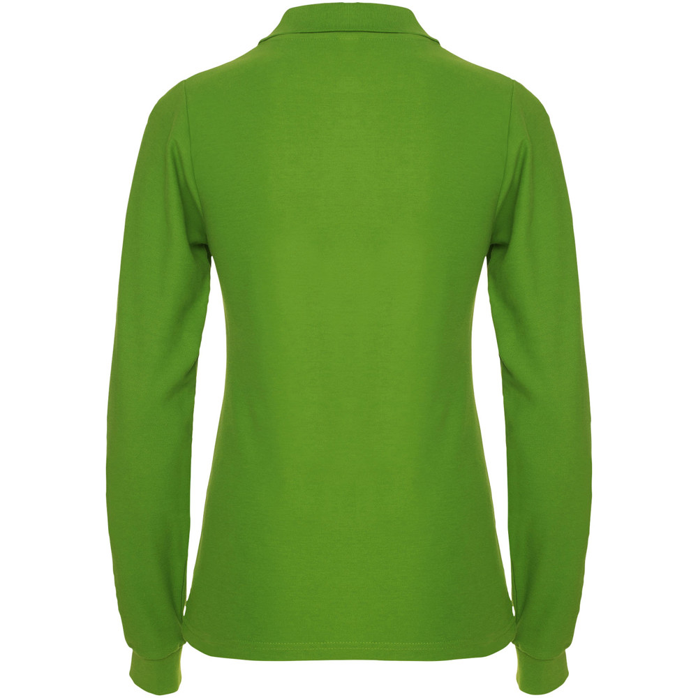 Estrella 220 g/m² damespolo met lange mouwen