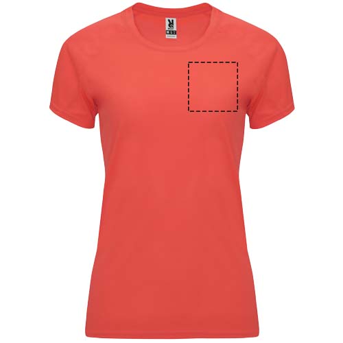 Bahrain 135 g/m² sportshirt met korte mouwen voor dames