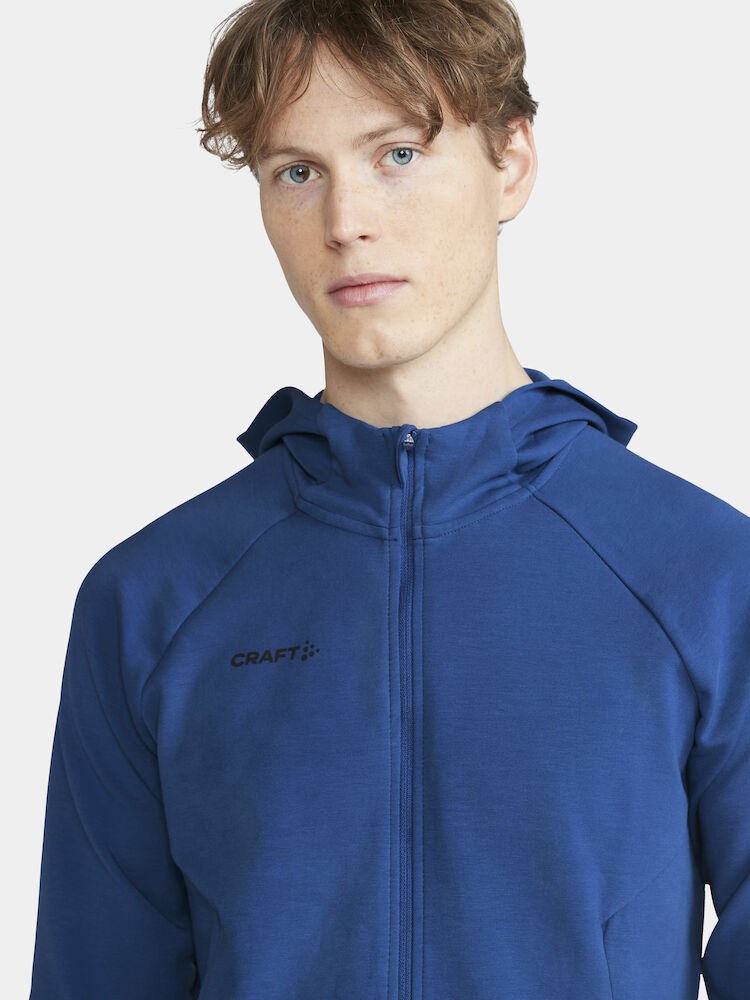 Craft - CORE Soul Full Zip Hood M Club Cobolt 4XL