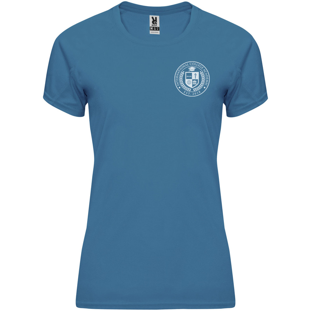 Bahrain 135 g/m² sportshirt met korte mouwen voor dames