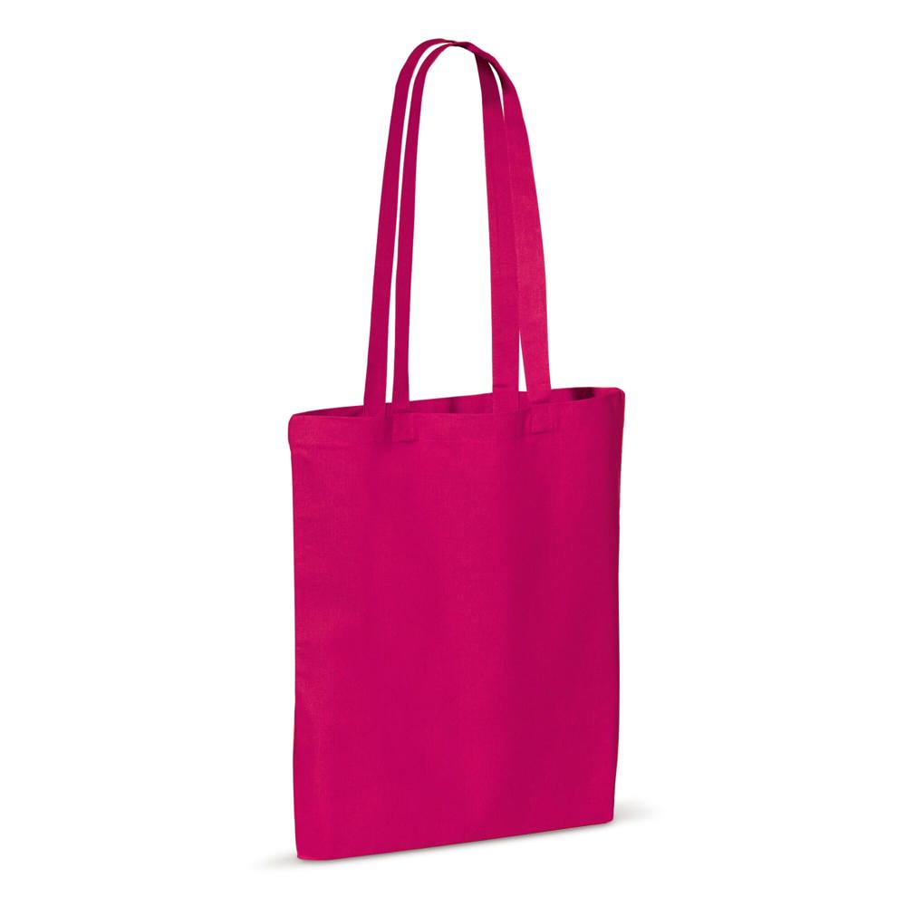 Schoudertas katoen OEKO-TEX® 140g/m² 38x42cm - Roze