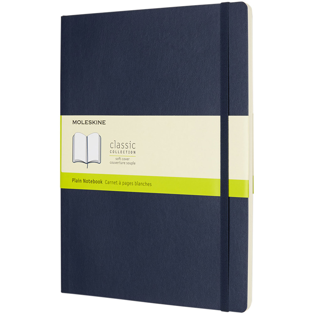 Classic XL softcover notitieboek - effen