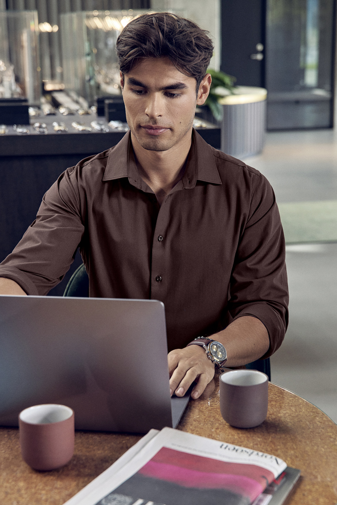 SEVEN SEAS Hybrid shirt | slim
