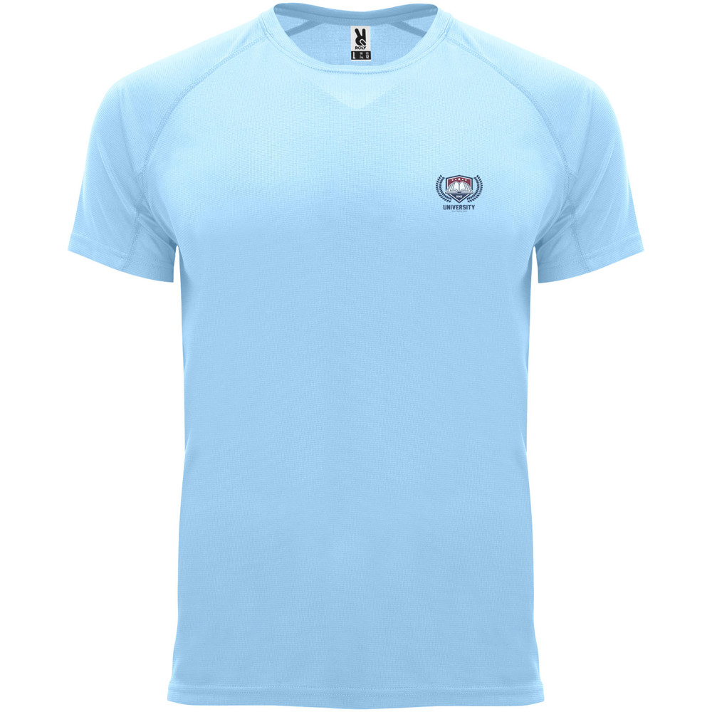 Bahrain 135 g/m² sportshirt met korte mouwen voor kinderen