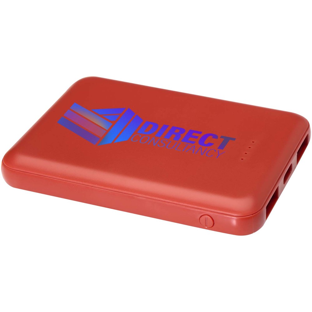 Asama type-C powerbank van 5000 mAh van gerecycled plastic