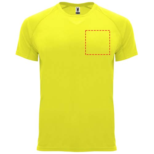Bahrain 135 g/m² sportshirt met korte mouwen voor heren