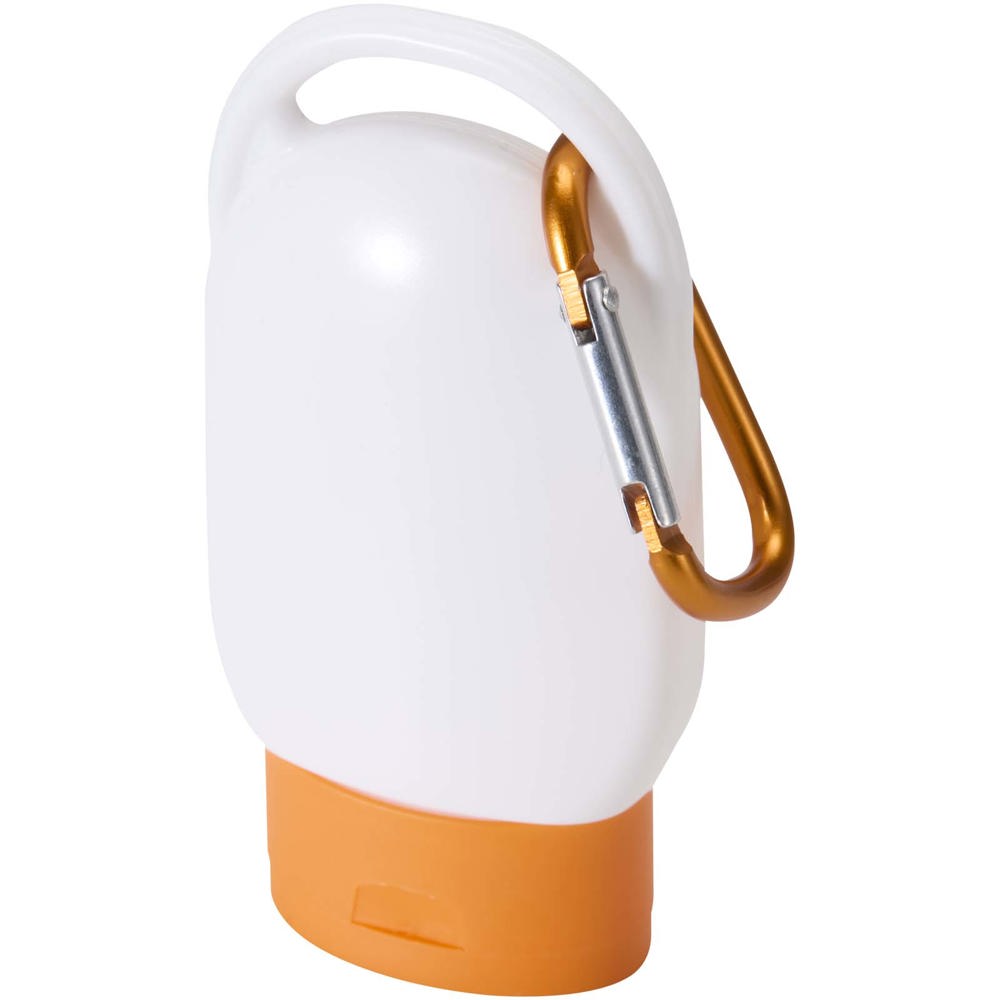 Rosie SPF 30 zonnebrandcrème met karabijnhaak - Oranje