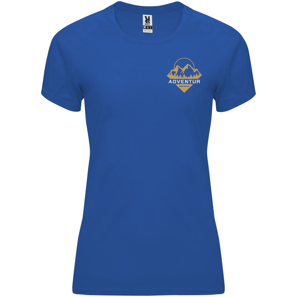 Bahrain 135 g/m² sportshirt met korte mouwen voor dames