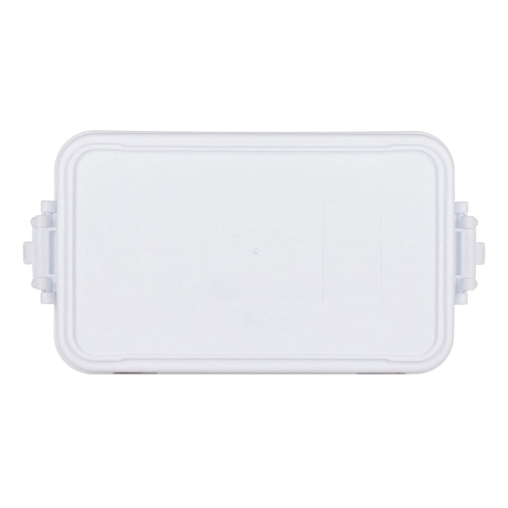 Dubbellaagse Lunchbox met Bestek
