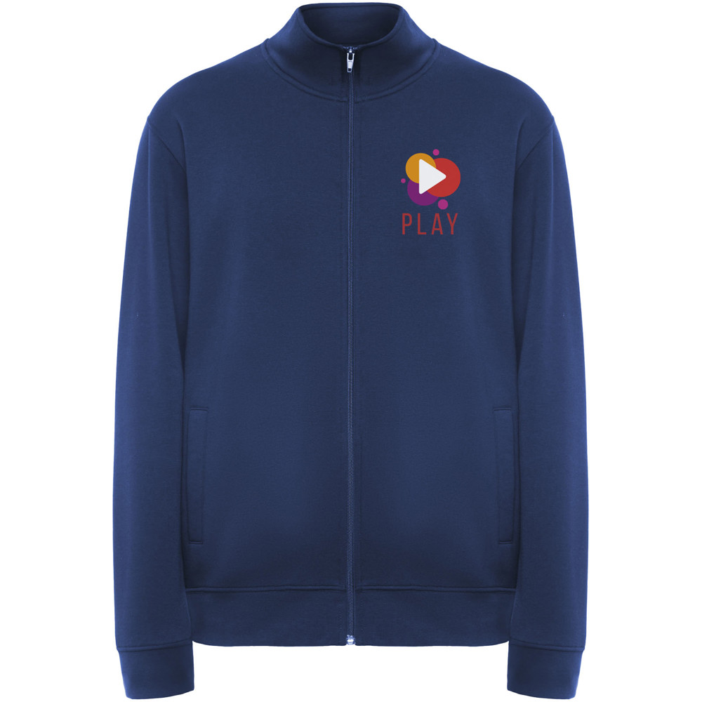 Ulan 280 g/m² unisex sweater met volledige rits