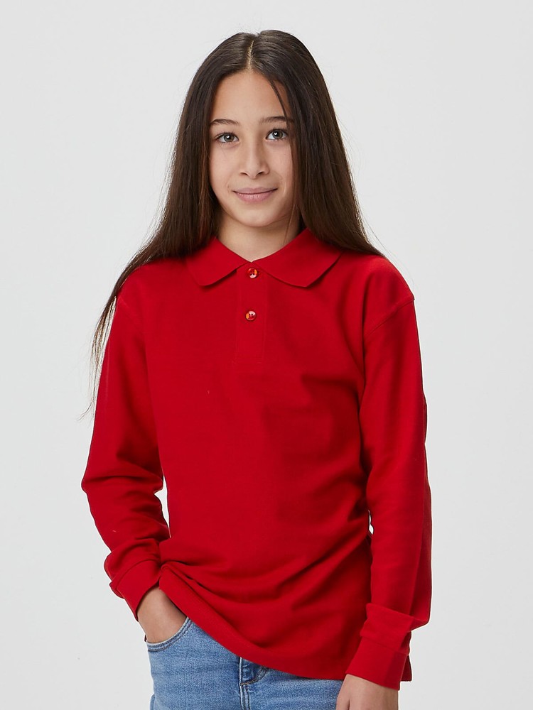 BS Evolution Polo Kids Long Sleeve
