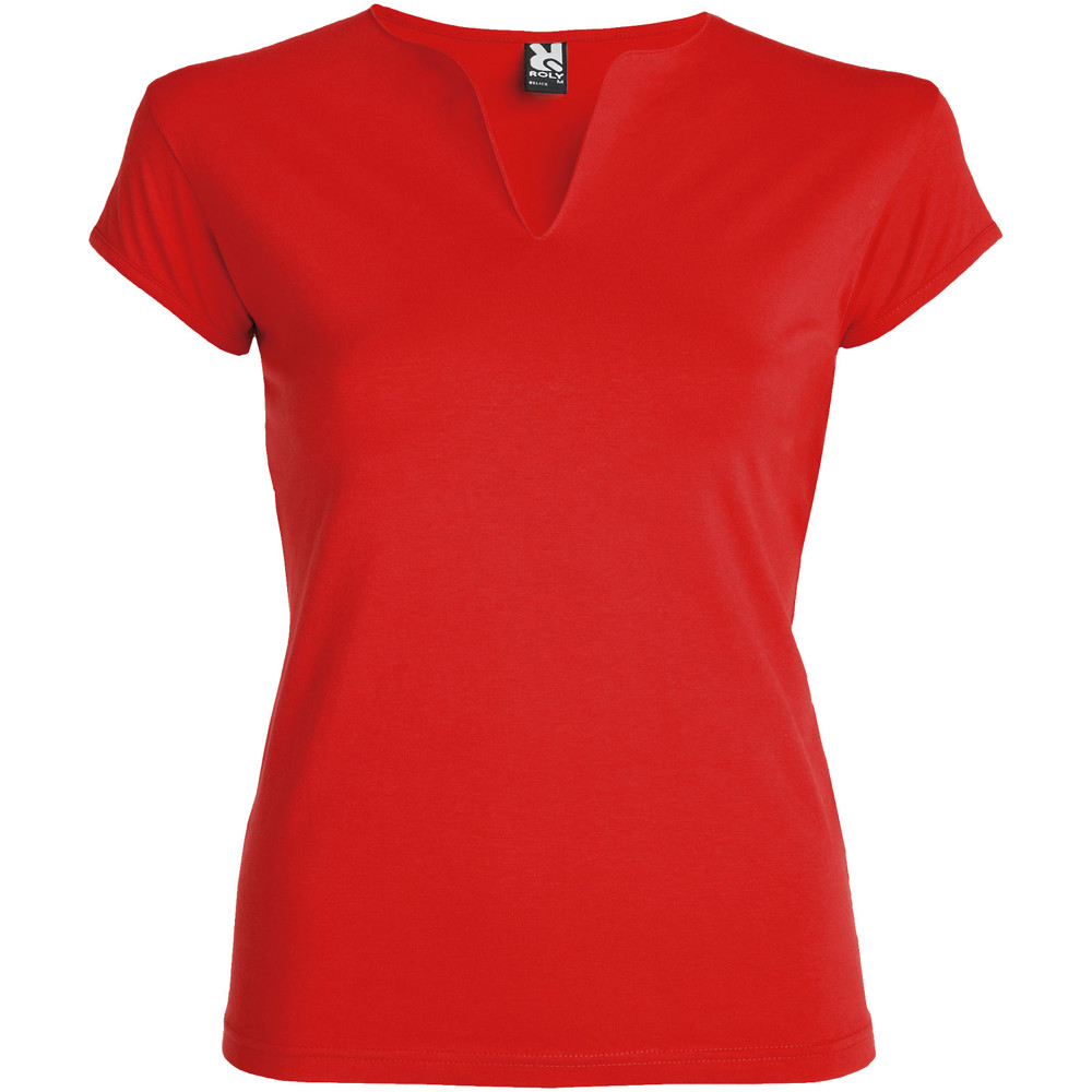 Belice 200 g/m² damesshirt met korte mouwen - Rood