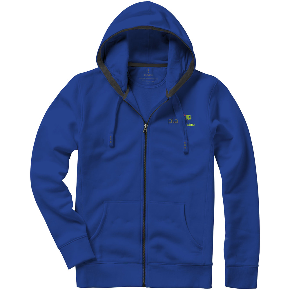 Arora 300 g/m² unisex hoodie met ritssluiting