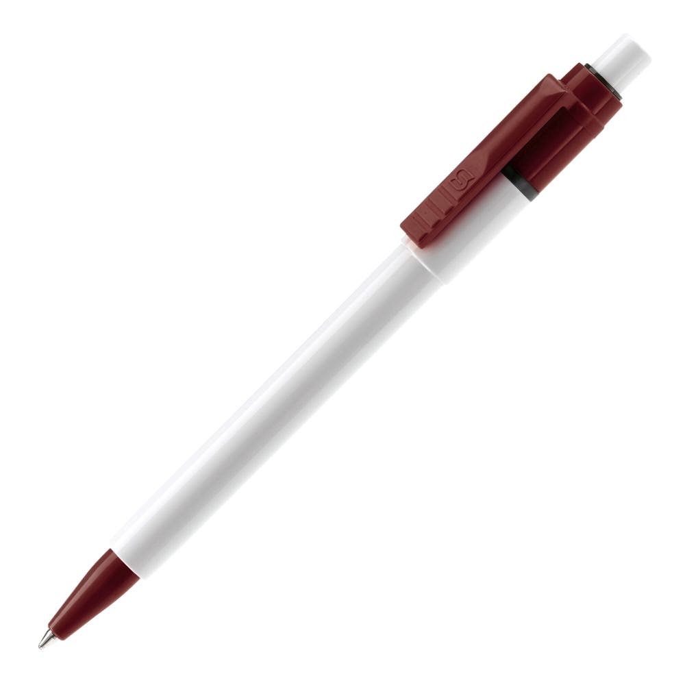 Balpen Baron Colour hardcolour - Wit / Bordeaux
