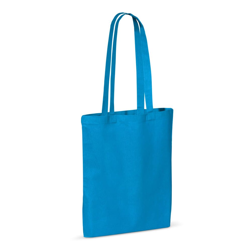 Schoudertas katoen OEKO-TEX® 140g/m² 38x42cm - Lichtblauw