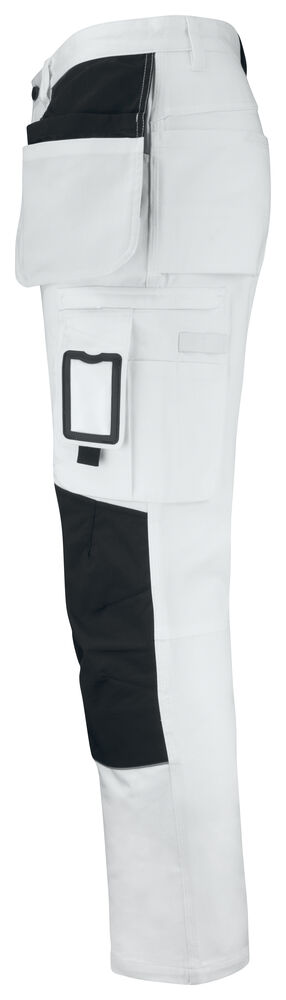 Jobman - 2129 Painters' Trousers HP Wit/Zwart C60