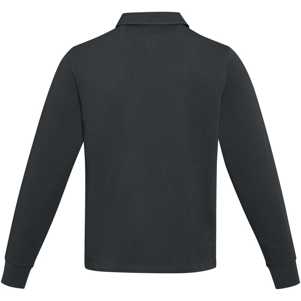 Clyde unisex organic rugbypolo sweatshirt 