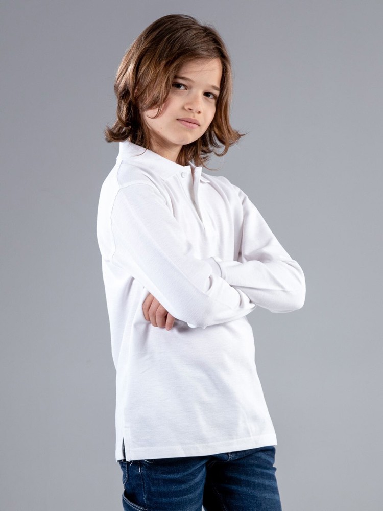 BS Evolution Polo Kids Long Sleeve