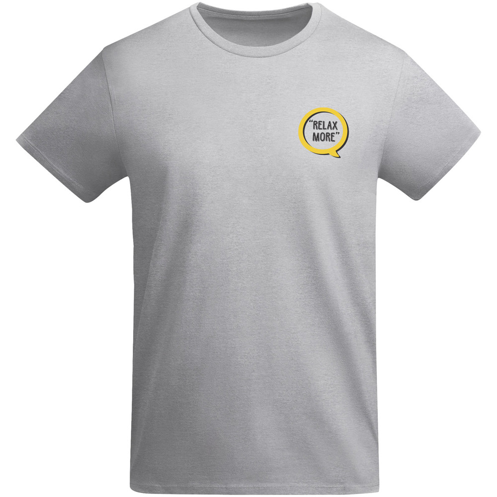 Breda 175 g/m² biologisch katoenen herenshirt met korte mouwen