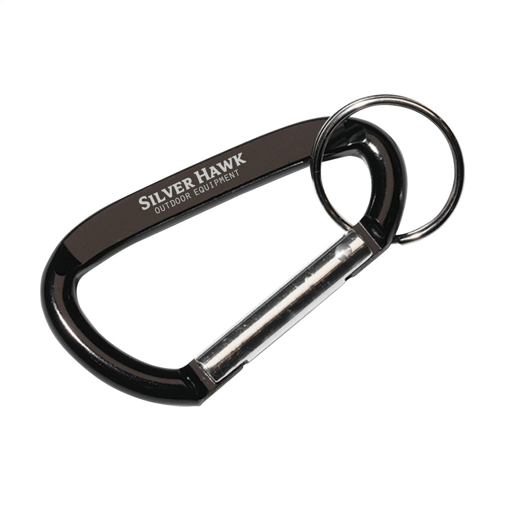 CarabineKey karabijnhaak - zwart (± PMS Black)