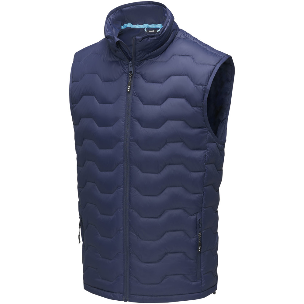 Petalite GRS gerecyclede geïsoleerde down bodywarmer voor heren - Marineblauw