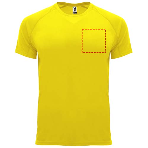 Bahrain 135 g/m² sportshirt met korte mouwen voor heren