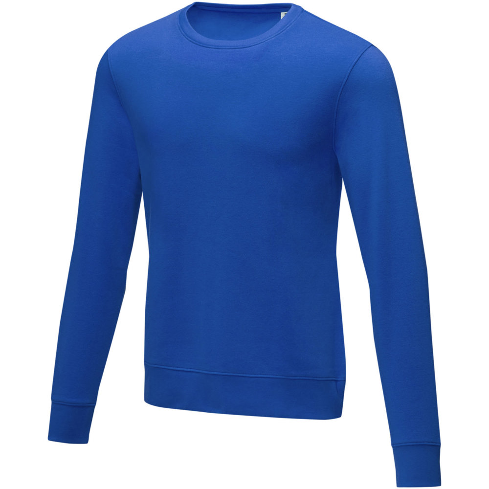 Charon 240 g/m² heren sweater met crewneck - Blauw