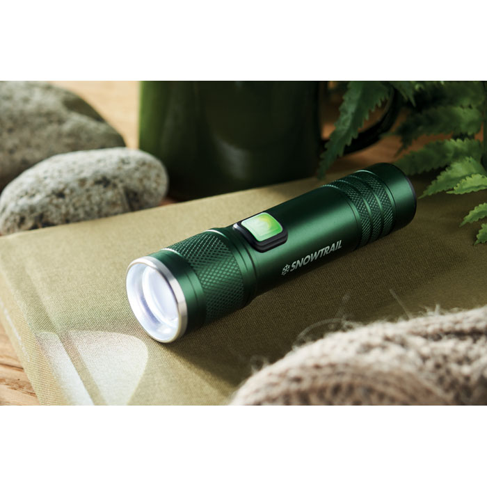 FLASHRA - Oplaadbare COB zaklamp