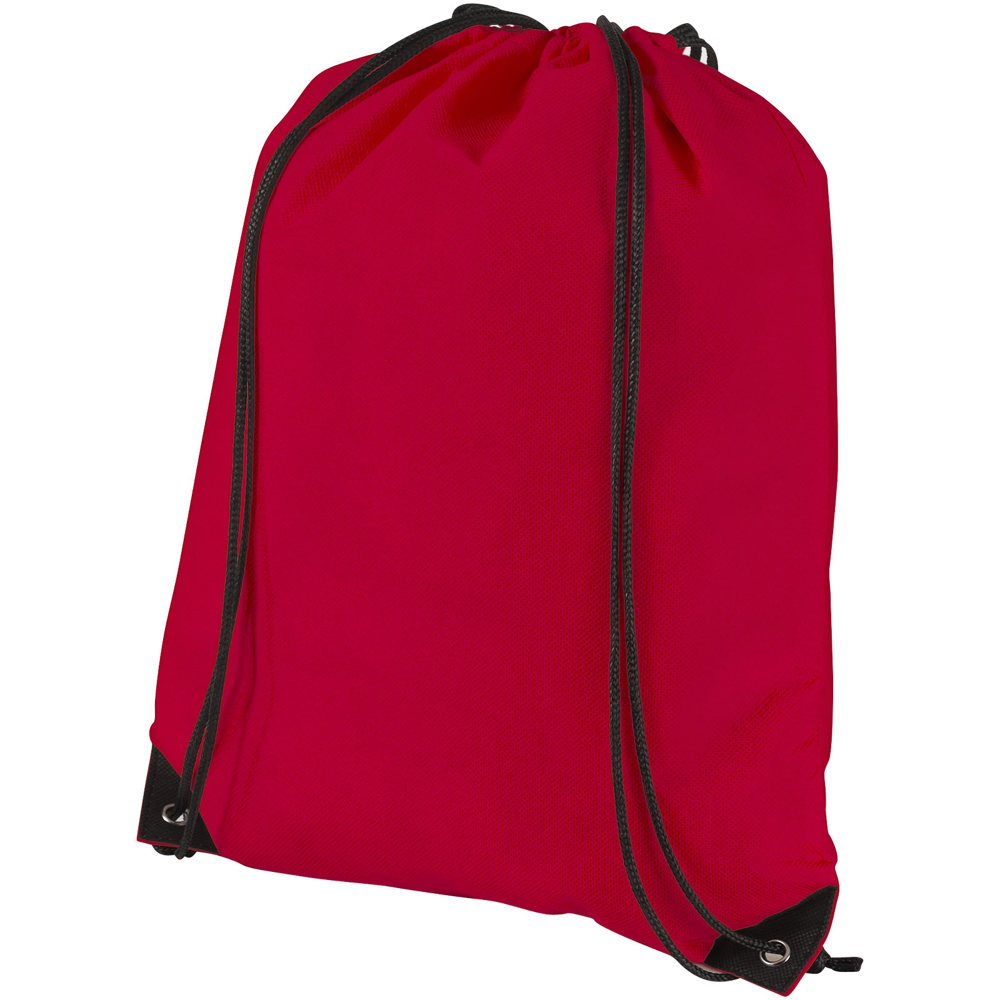 Evergreen non woven premium rugzak 5L - Rood