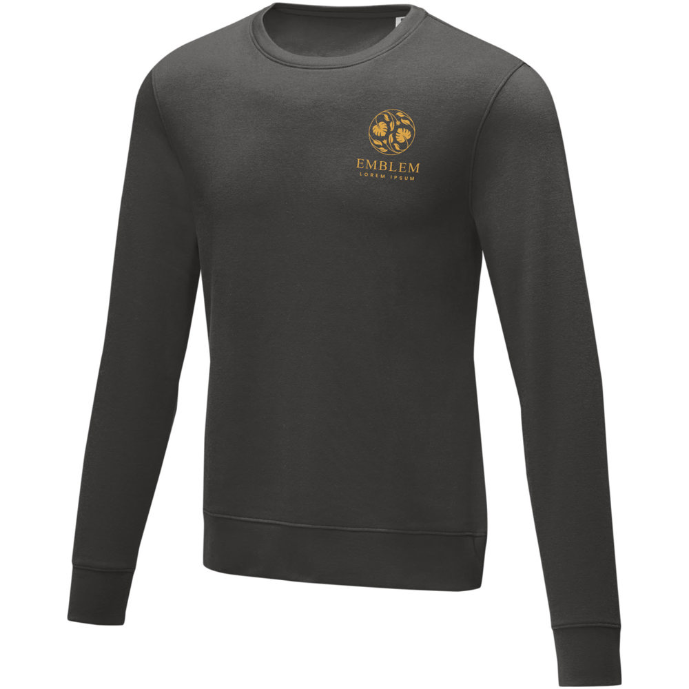 Charon 240 g/m² heren sweater met crewneck