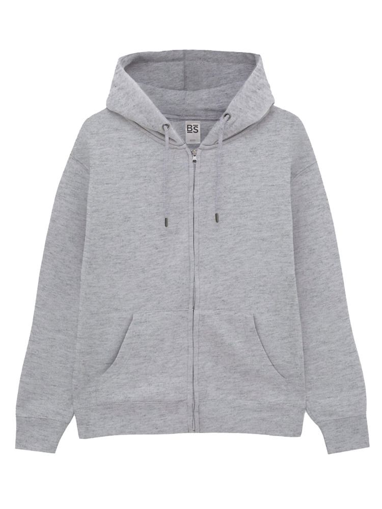 BS Berry Zipp Sweater - Grijs melee (PMS Cool Grey 7C)